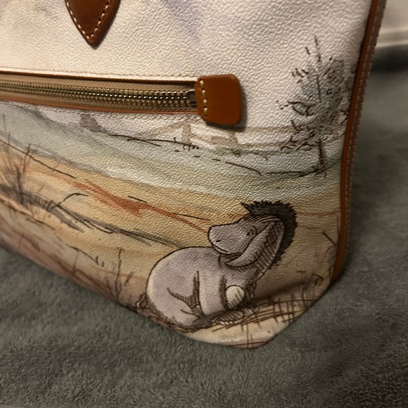 Dooney & Bourke Winnie the Pooh Tote - Tan and Cream. Like New - Picture 6 of 11